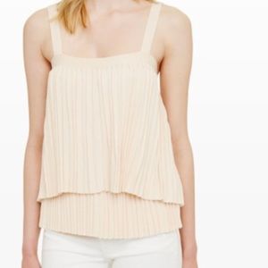 Club Monaco Aberdeena Pleated Cameo Pink